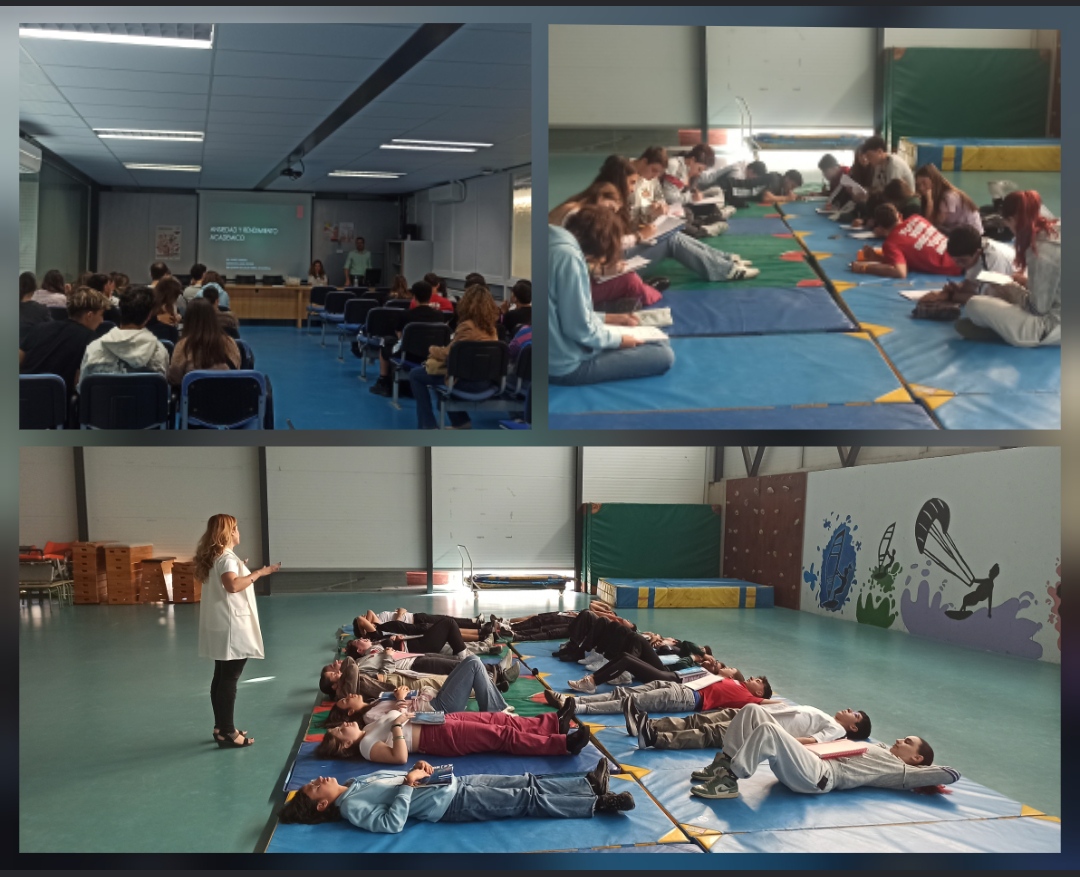 Sesión informativa y práctica sobre “Ansiedad y rendimiento académico”