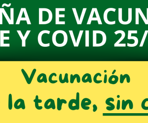Vacunación extraordinaria Gripe y COVID-19 en el Área de Navalmora de la Mata