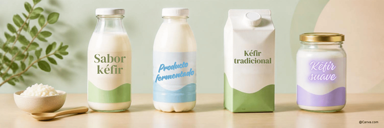 Kéfir tradicional y otros productos