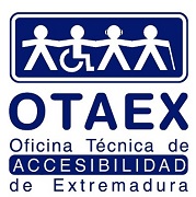 Logotipo OTAEX Oficina Técnica de ACCESIBILIDAD de Extremadura
