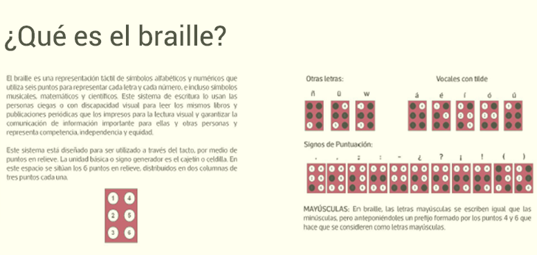 Qué es Braille