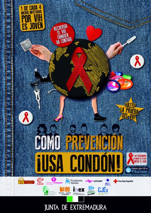 Cartel de la campaña del Día Mundial de la Lucha contra el SIDA