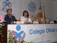 Ceciliano Franco, a la izquierda, junto a Raquel Rodrguez y Francisco Megas