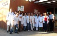 Equipo autor del proyecto y otros profesionales del Centro de Salud