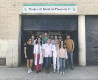 Equipo del centro de salud Plasencia II que ha participado en el proyecto