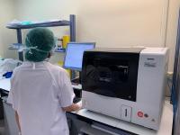 Equipo de PCR (Reaccin en Cadena de la Polimerasa) para el anlisis de las muestras