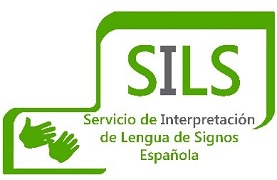 Logotipo SILS Servicio de Interpretaci&oacute;n de Lengua de Signos Espa&ntilde;ola
