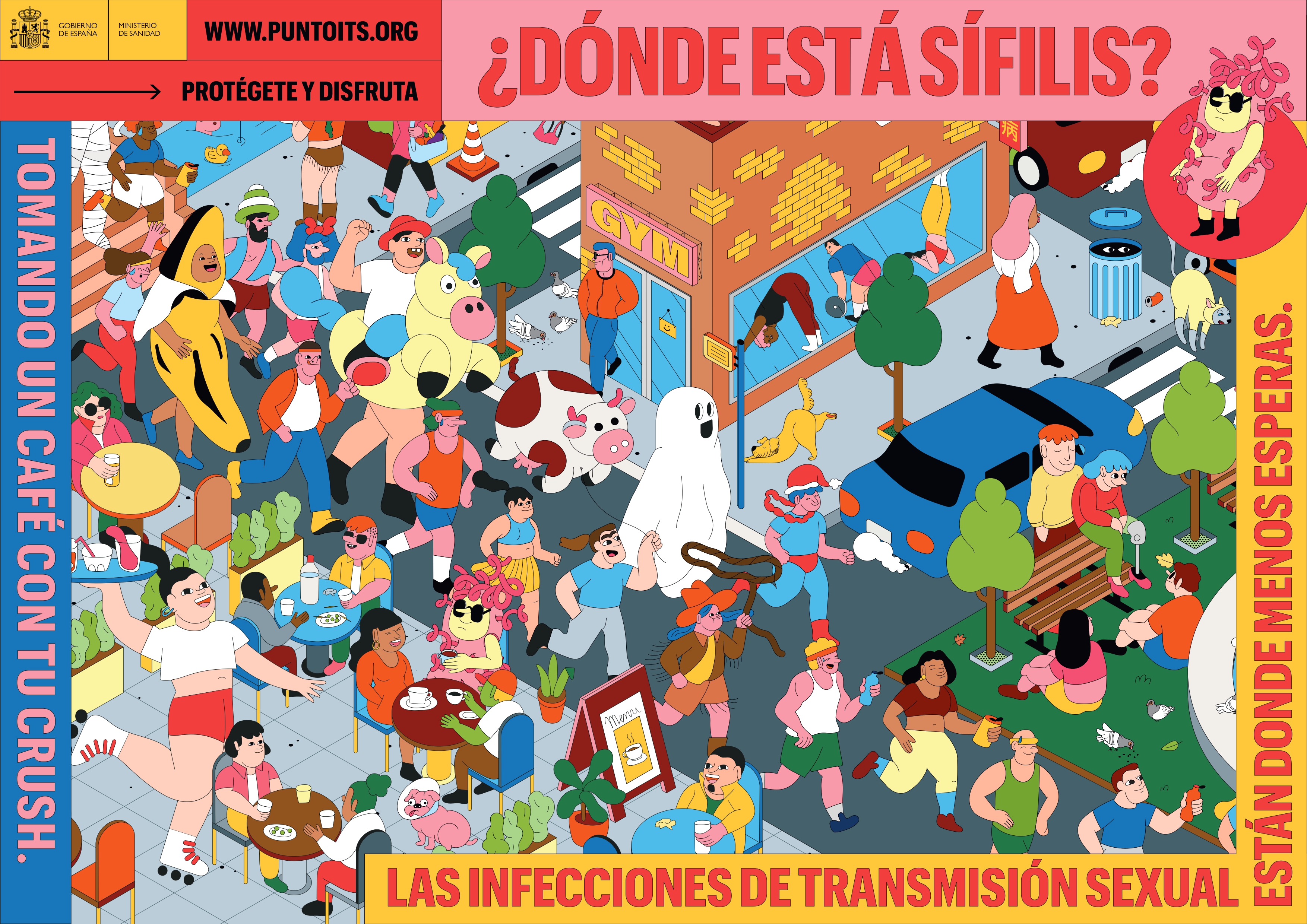 cartel sífilis horizontal