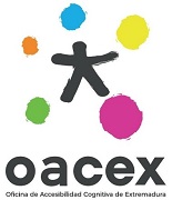 Logotipo OACEX Oficina de Accesibilidad Cognitiva de Extremadura