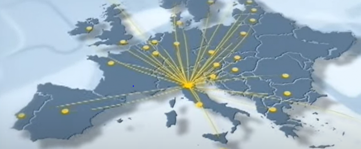Mapa de Distribucion Europa