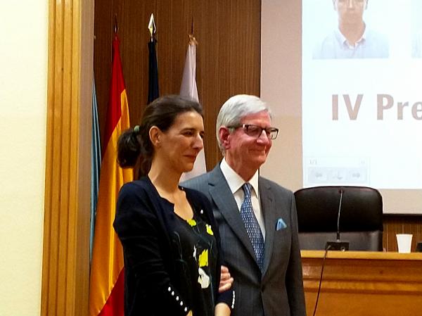 La veterinaria extremeña Ana Frades recibió el premio en 2018
